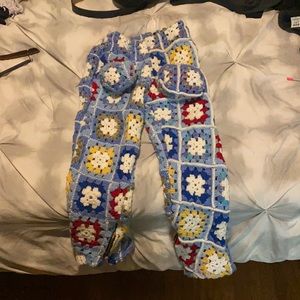 COPY - Hand made crochet pants